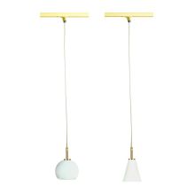 Fine Pendelleuchte G9 Powerline Gold matt