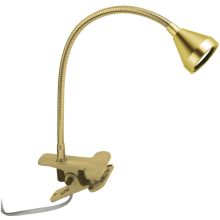 Klammerleuchte Mini LED Gold neutralweiß
