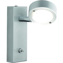 Wandleuchte Saturn LED 1-er Aluminium mit Schalter