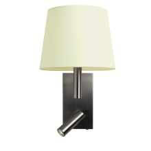 Carpyen Wandleuchte Jerry-Hotel Nickel beige