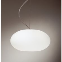 Höhenverstellbare Hängelampe Aih 380 E27 weiß matt