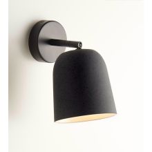 Clavio Wandlampe 1-flammig schwarz anthrazit E27 Gelenk beweglich