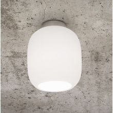 Casablanca Deckenleuchte Murea E27 Glas weiss Aluminium