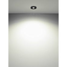 Casablanca Tet Deckenlampe schwarz mit Linse