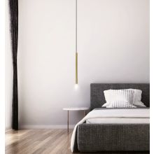 Zen Pendelleuchte Gibas 1-flammig gold