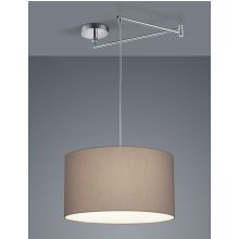Pendellampe Certo Helestra 1-flammig braun