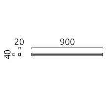 Lado-S LED Wand- und Spiegelleuchte 18W