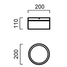 Liv Helestra rund 200 mm