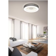 Lomo Led Deckenleuchte Helestra grau