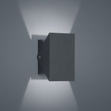 Led Wandleuchte Free Helestra graphit schwarz