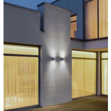 Led Außenlampe Kibo Helestra grahpit grau