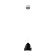 Gladys Pendelleuchte G9 schwarz mit VIGA Baldachin 1