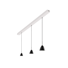 Gladys Pendelleuchte G9 schwarz mit VIGA Baldachin 3