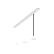 Gladys Pendelleuchte G9 weiss mit VIGA Baldachin 3