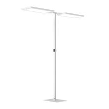 Yara Double LED Stehleuchte Büroleuchte weiss Waldmann