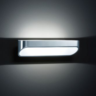 Helestra ONNO LED Wandleuchte aluminium poliert-mattweiß 18/1225.25 